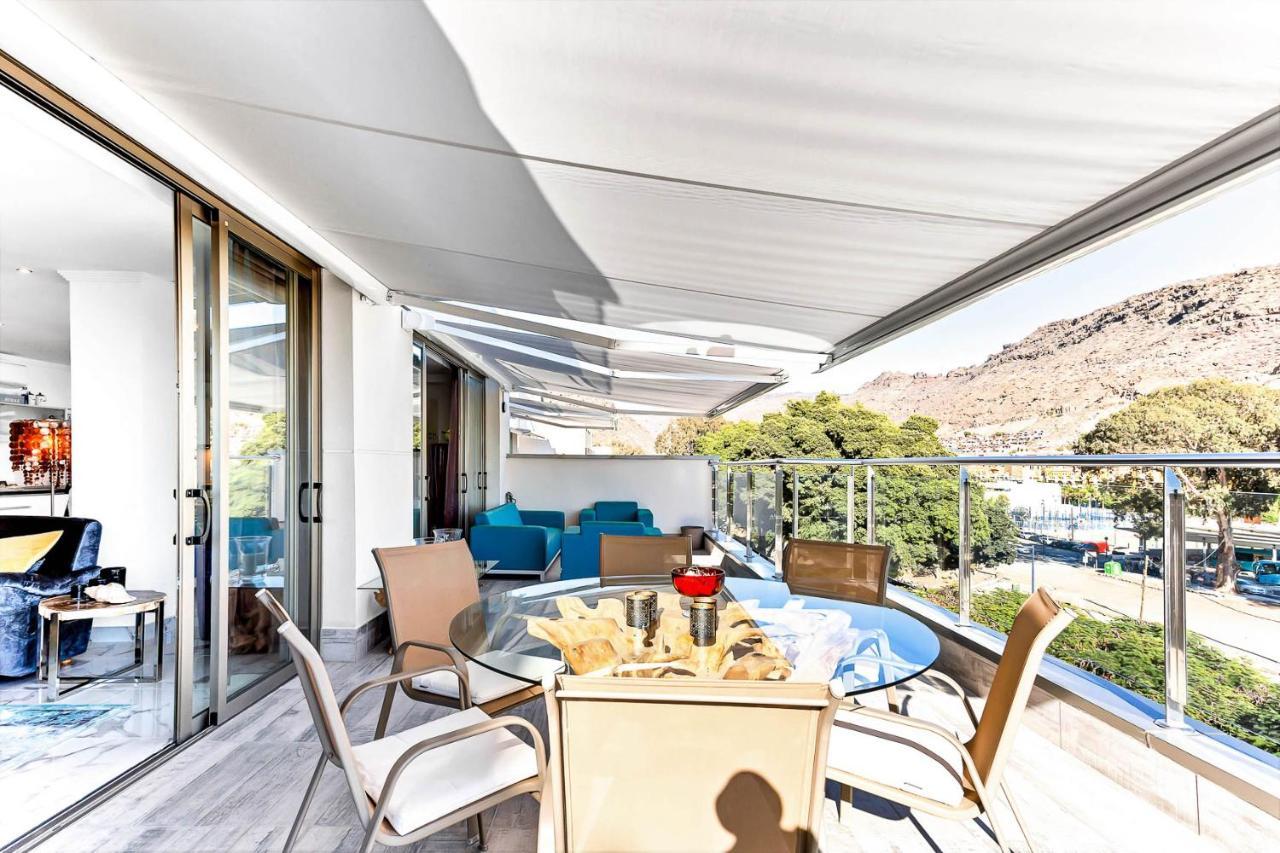 Rivera Del Puerto Luxury Penthouse With Great Terrace And Sea View Puerto De Mogan Luaran gambar