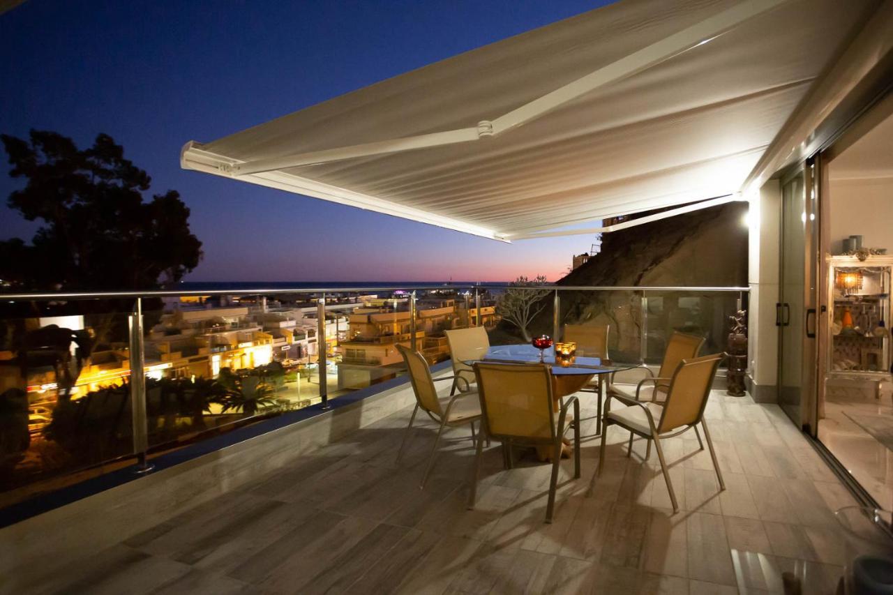 Rivera Del Puerto Luxury Penthouse With Great Terrace And Sea View Puerto De Mogan Luaran gambar