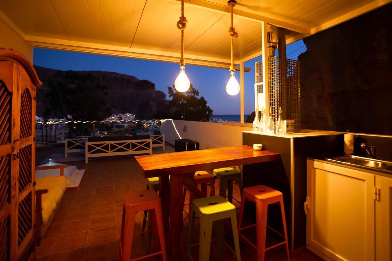 Rivera Del Puerto Luxury Penthouse With Great Terrace And Sea View Puerto De Mogan Luaran gambar