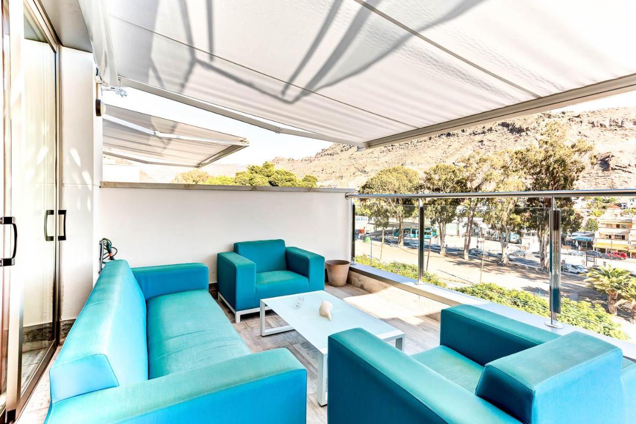 Rivera Del Puerto Luxury Penthouse With Great Terrace And Sea View Puerto De Mogan Luaran gambar