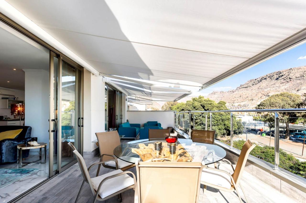 Rivera Del Puerto Luxury Penthouse With Great Terrace And Sea View Puerto De Mogan Luaran gambar